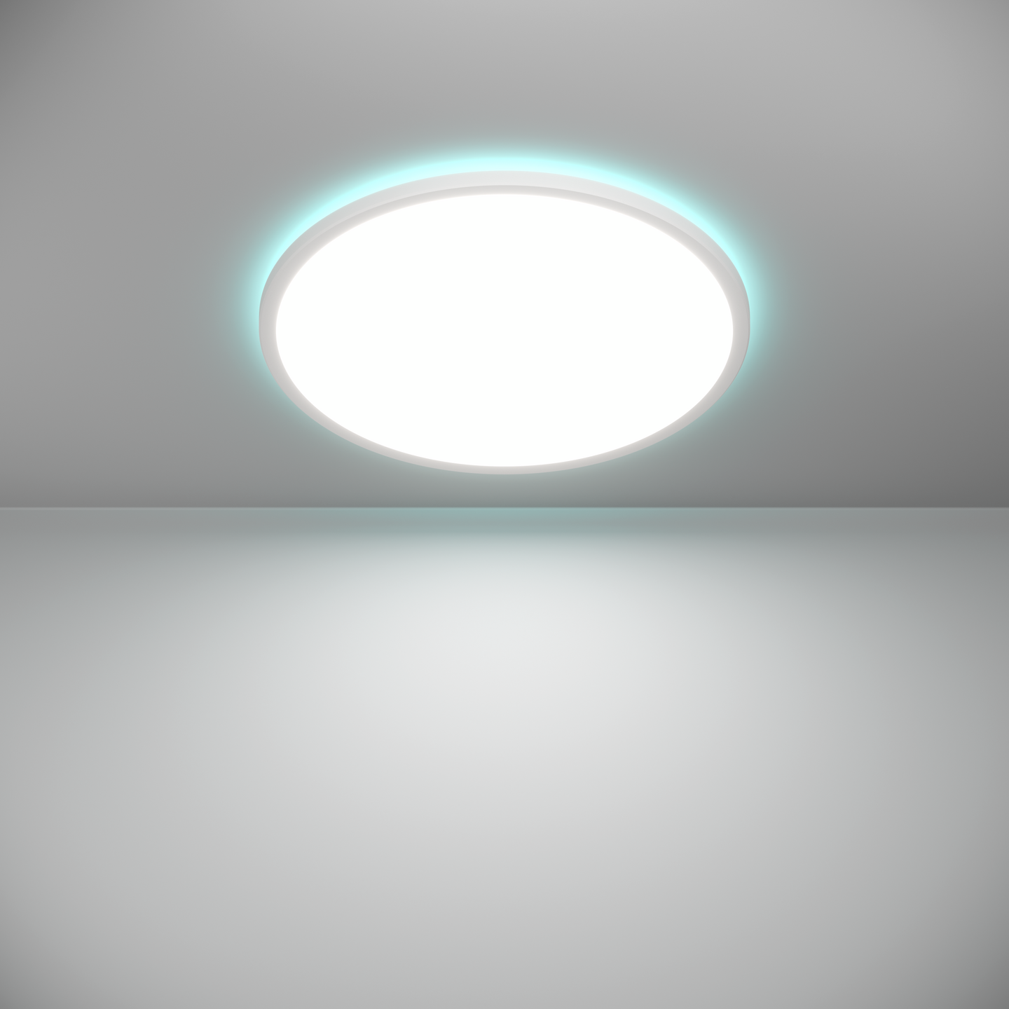 Kattovalaisin EGLO connect.z Rovito-z led 16,8W RGB CCT 50cm valkoinen