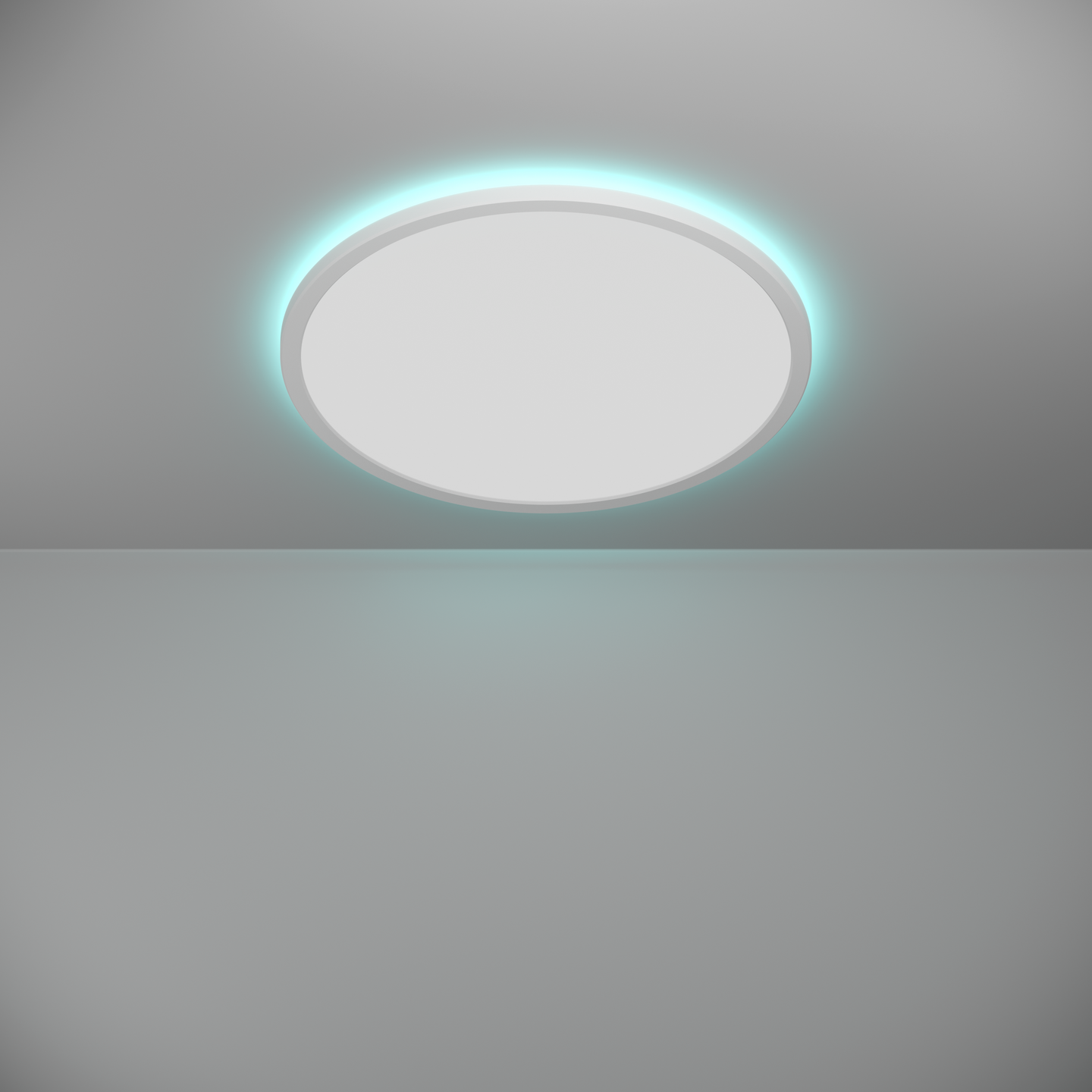 Kattovalaisin EGLO connect.z Rovito-z led 16,8W RGB CCT 50cm valkoinen