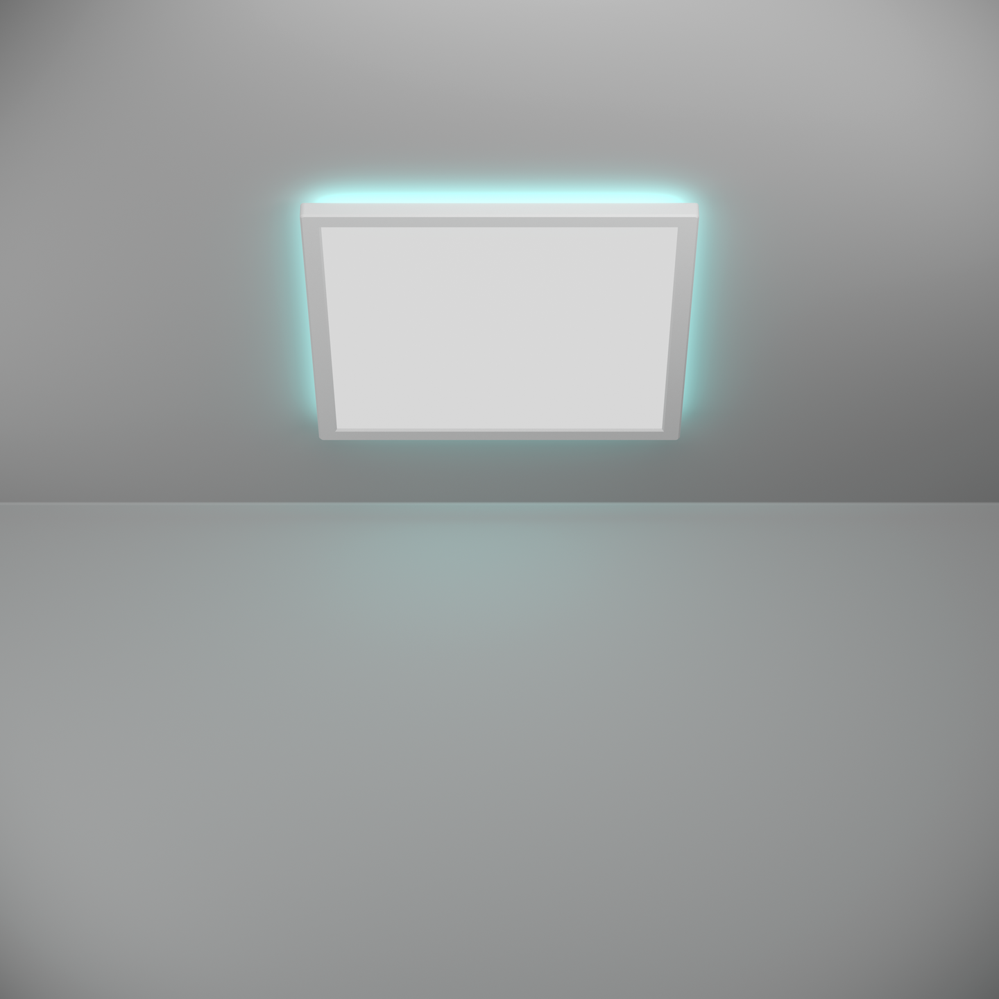 Kattovalaisin EGLO connect.z Rovito-z led 17,6W RGB CCT 39x39cm valkoinen