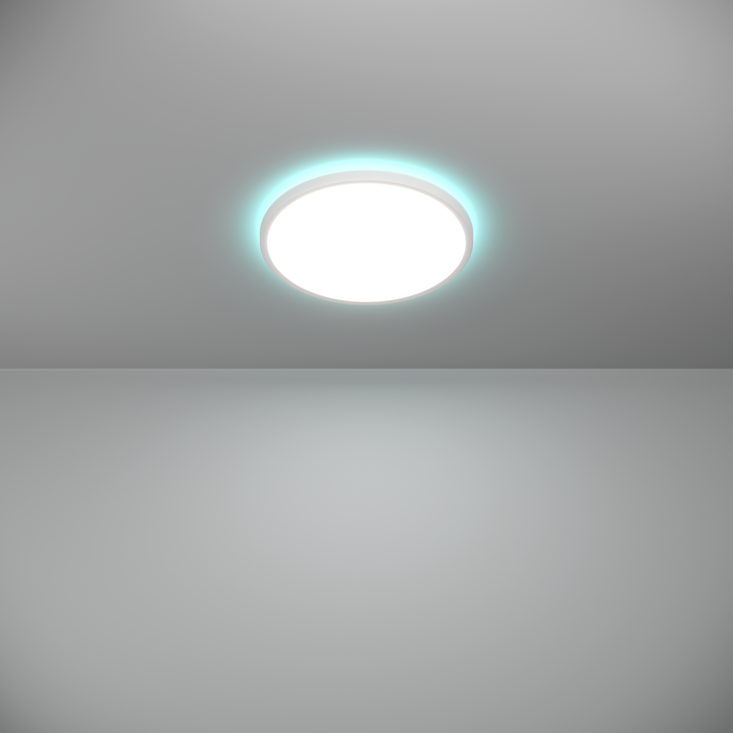 Kattovalaisin EGLO connect.z Rovito-z led 13,9W RGB CCT 30cm valkoinen