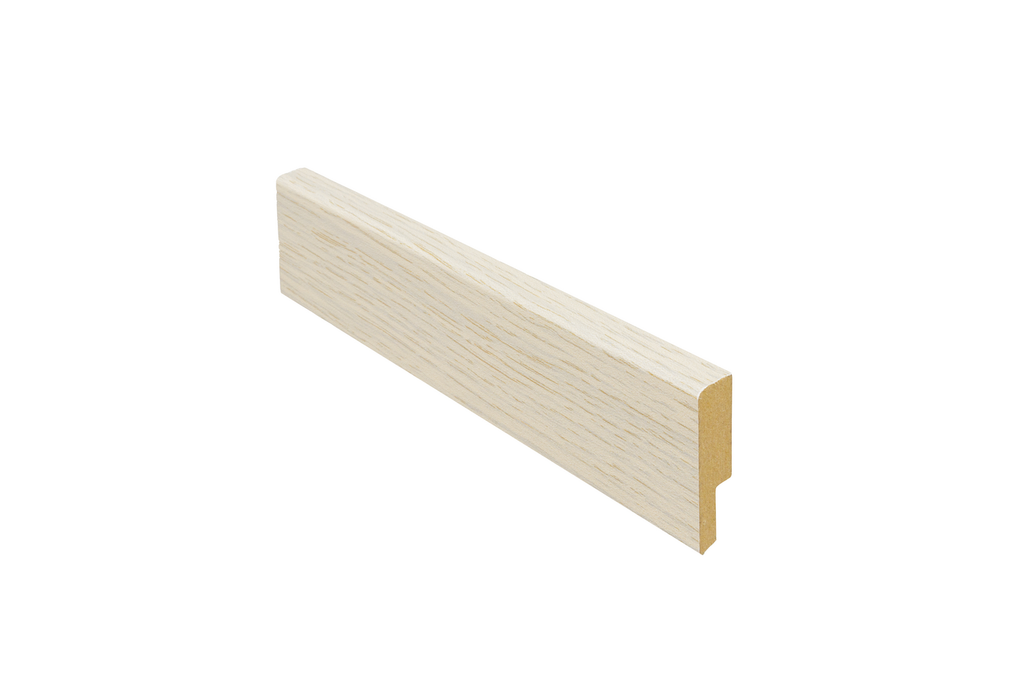 Jalkalista Cello 12x42x2440mm MDF tammi vaalea R2 johtoura