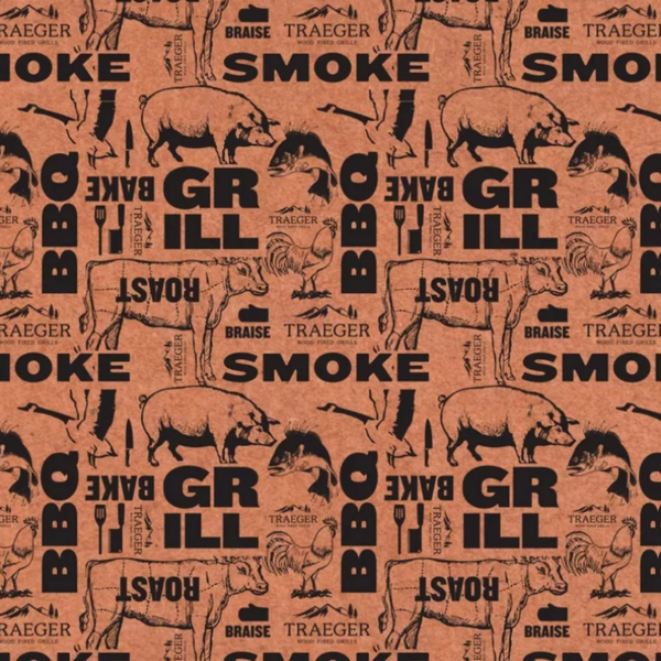 Butcher-paperi Traeger rulla 45cmx45m