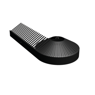 FÅGELBAND 5M/RULLE PLAST SVART