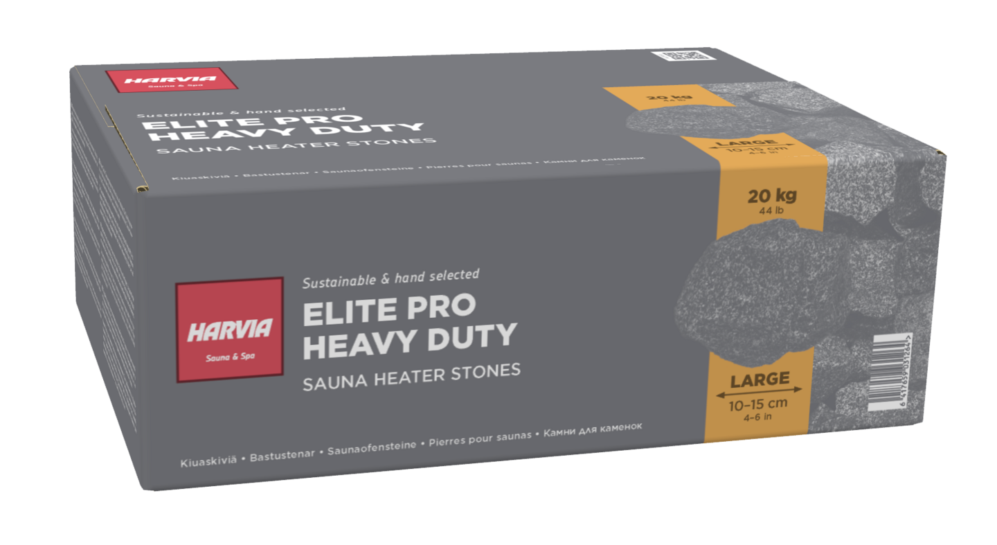 Kiuaskivi Harvia Elite Pro Heavy Duty 10–15cm 20kg