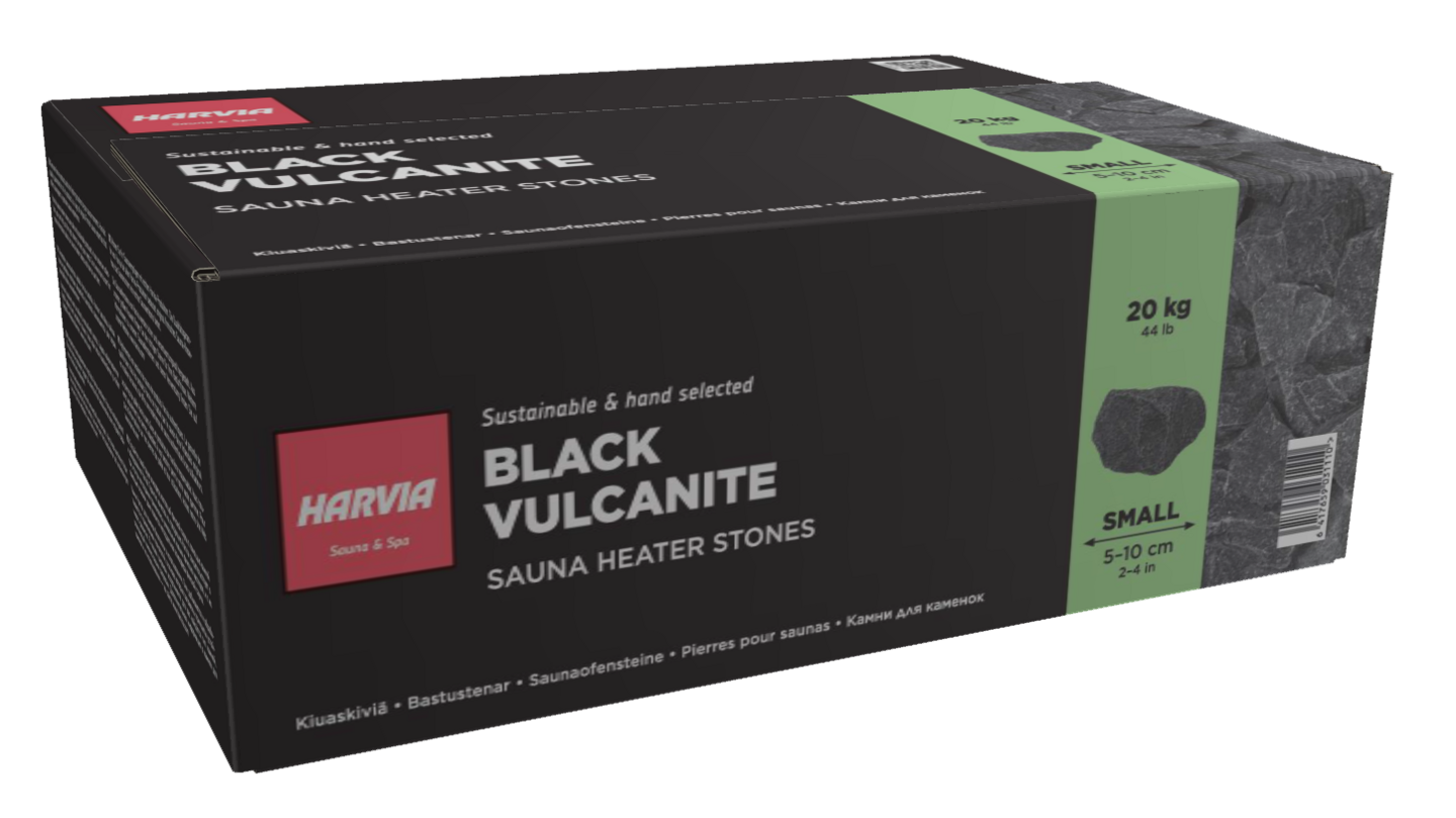 BASTUSTENAR HARVIA VULKANIIT (Ø5-10 CM, 20 KG)