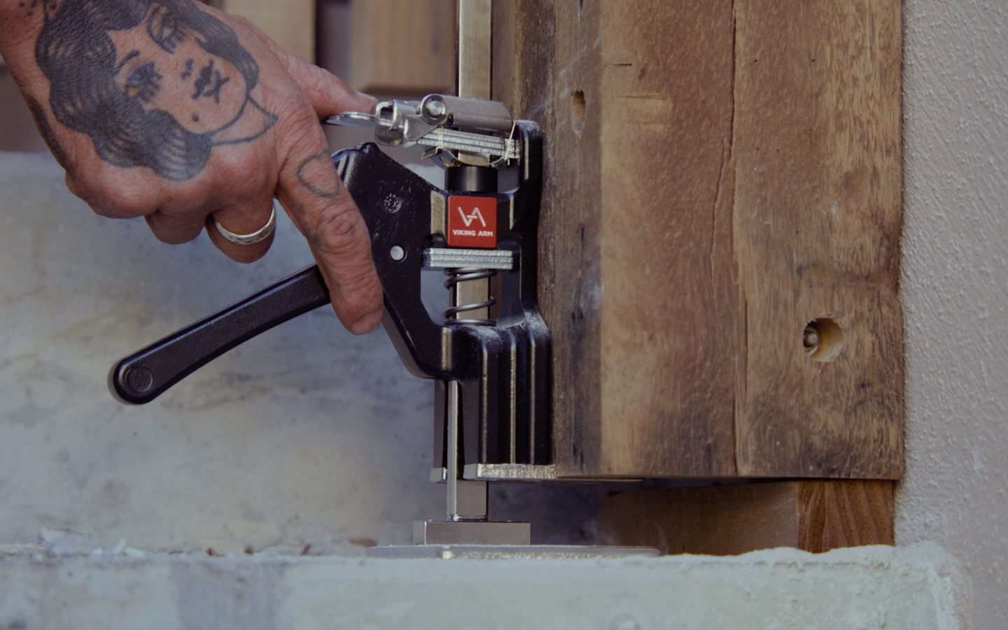 Nostotyökalusarja Viking Arm 2kpl salkussa