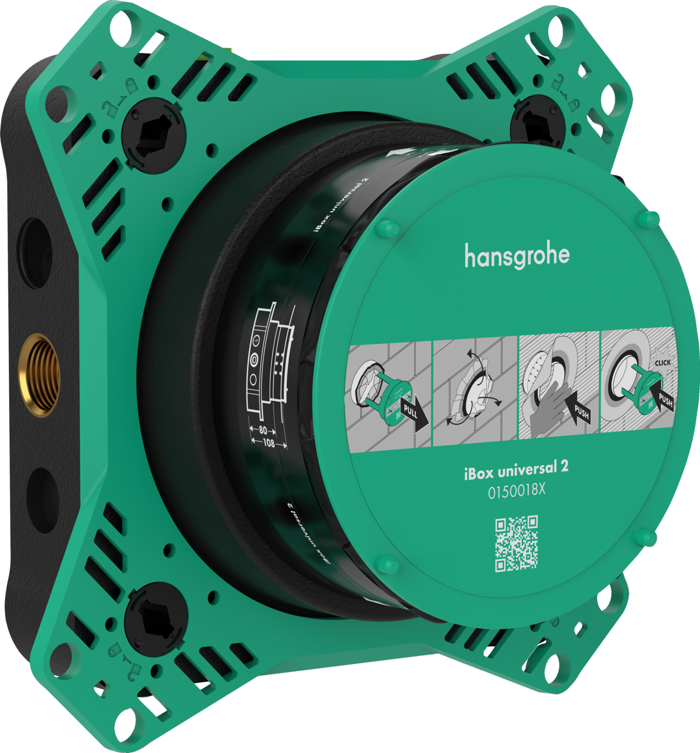 Runko-osa Hansgrohe 1500180 Ibox universal 2