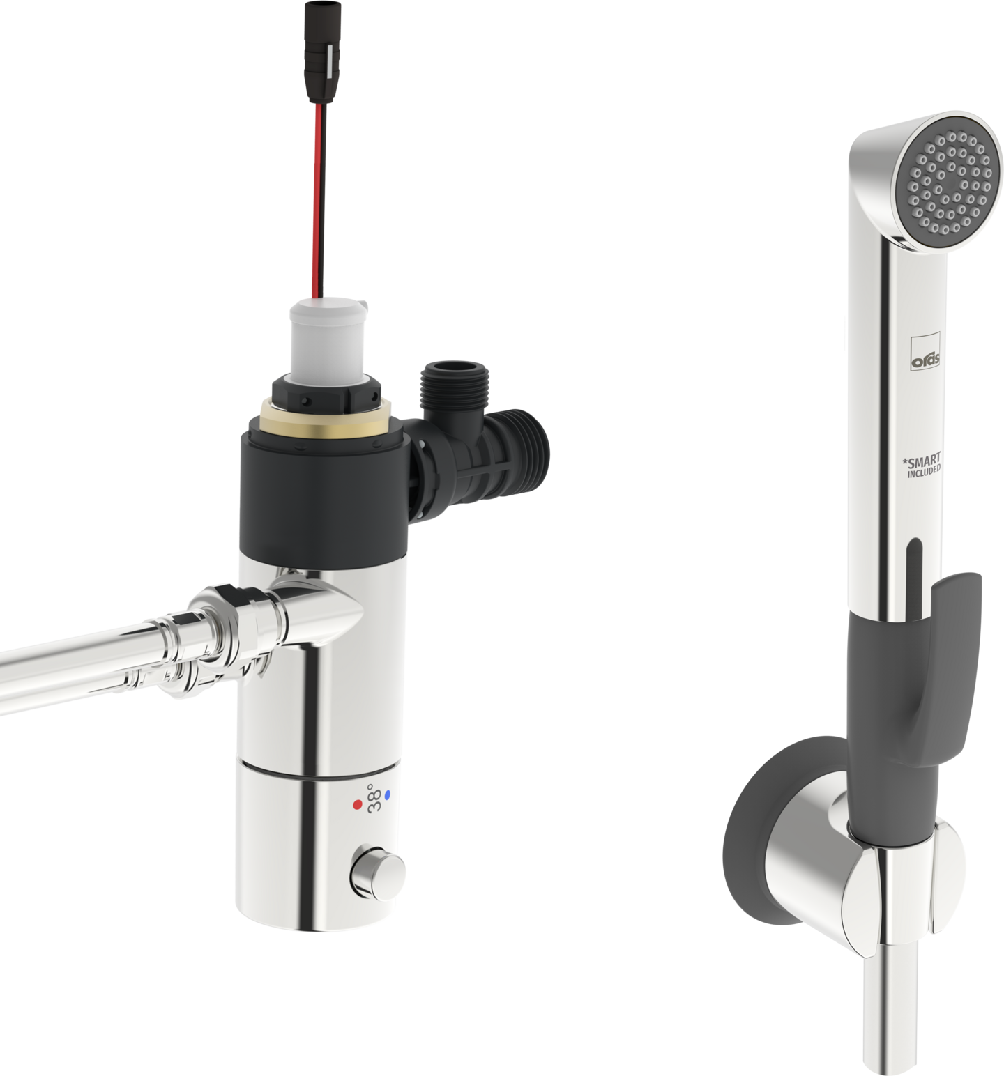 Älykäs bidetta-yksikkö Oras 197096Z Electra 9/230 V BT