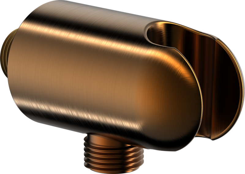 Suihkuletkun kulmaliitin Oras 290019-81 pronssi