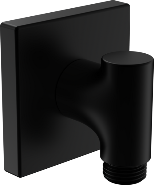 Suihkuletkun kulmaliitin Oras 290023-33 musta