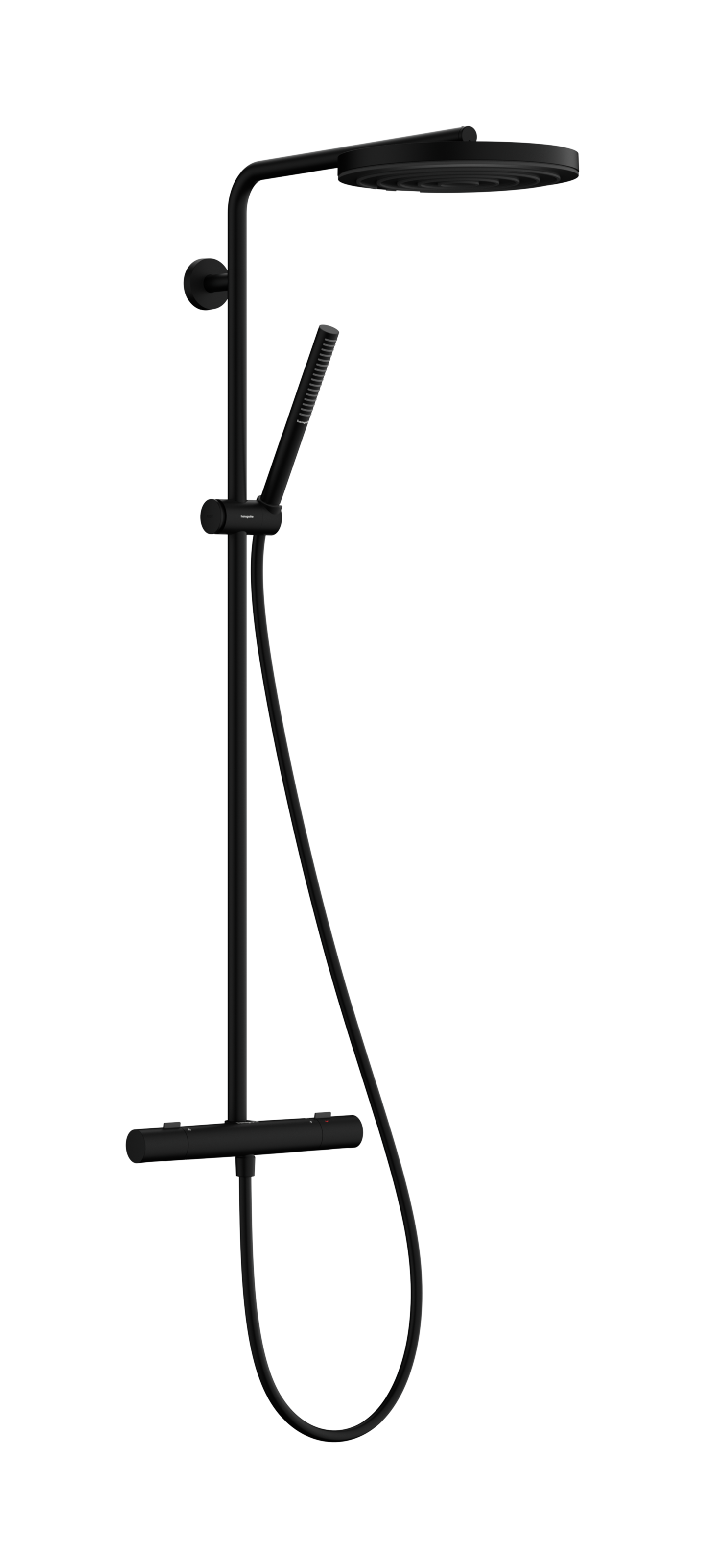 Suihkujärjestelmä Hansgrohe 24228670 Puro 260 Fine musta