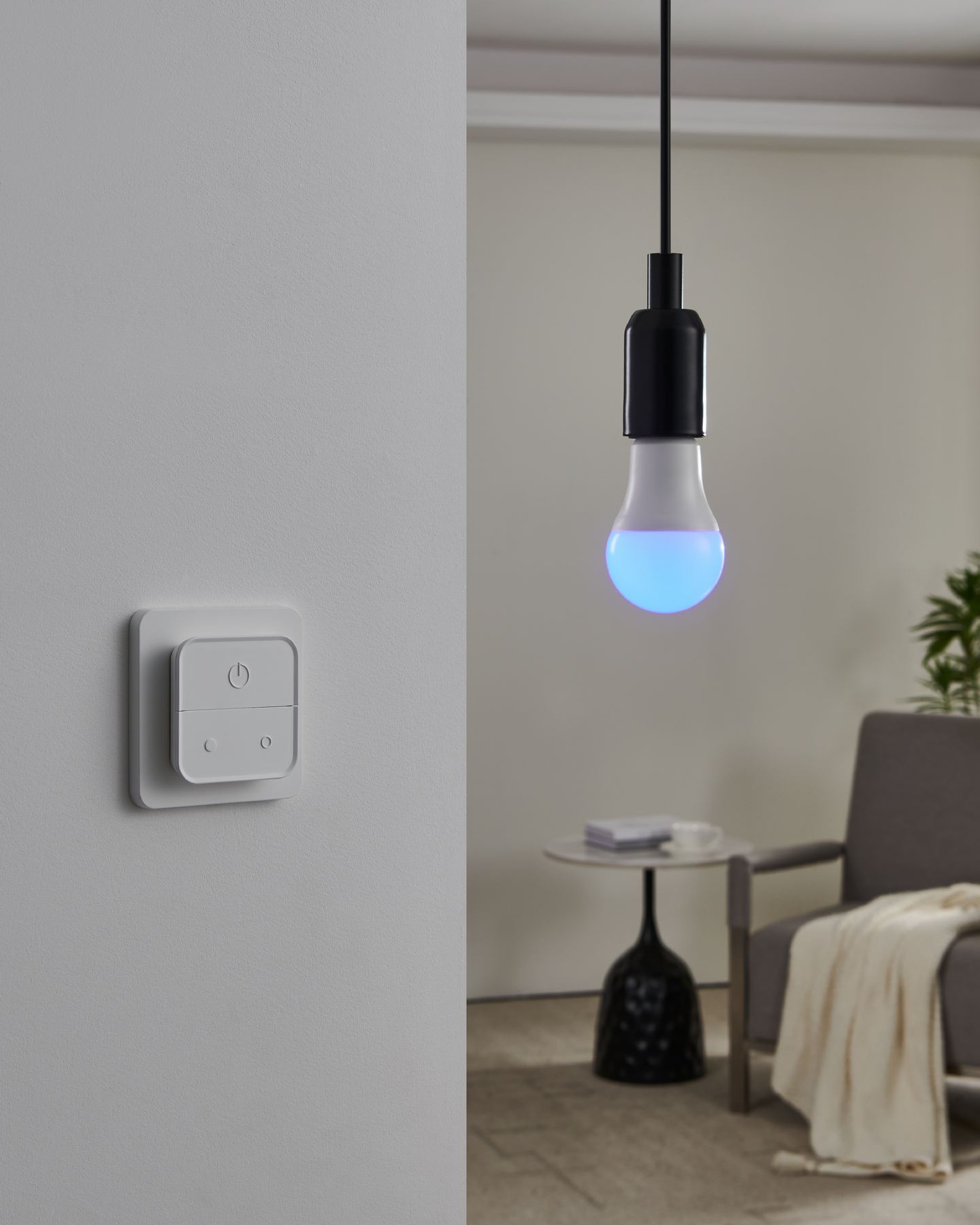 Aloitussetti EGLO connect.z 2xE27 RGB 9W + kytkin valkoinen