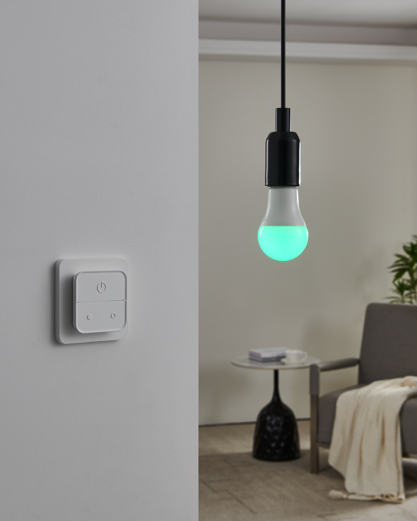 Aloitussetti EGLO connect.z 2xE27 RGB 9W + kytkin valkoinen