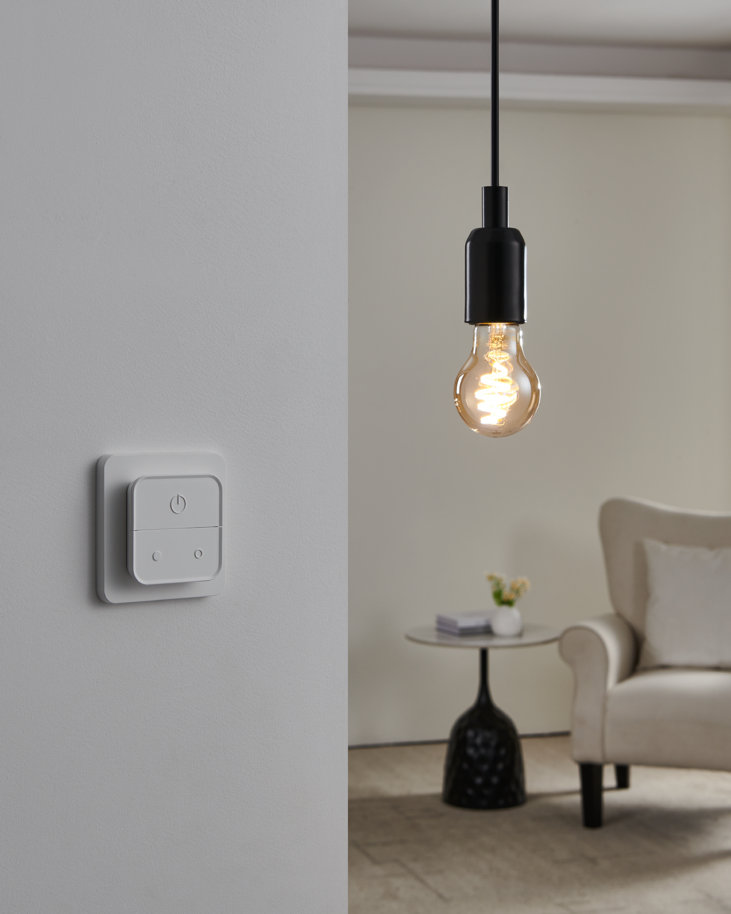 Aloitussetti EGLO connect.z 2xE27 CCT 4,9W + kytkin valkoinen