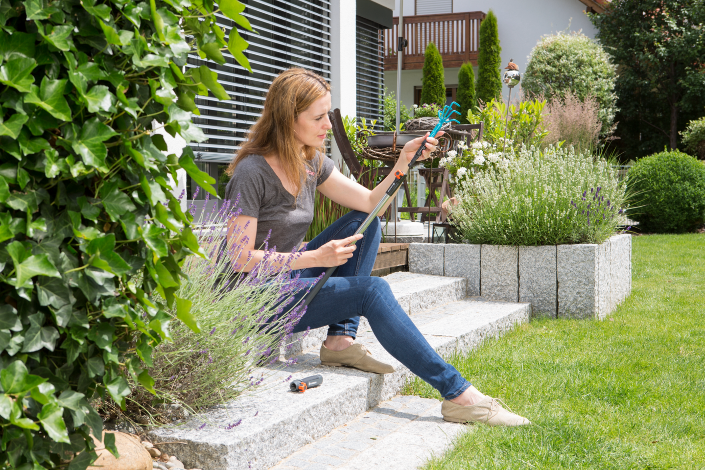 Kukkamöyhennin Gardena combisystem 08923-20