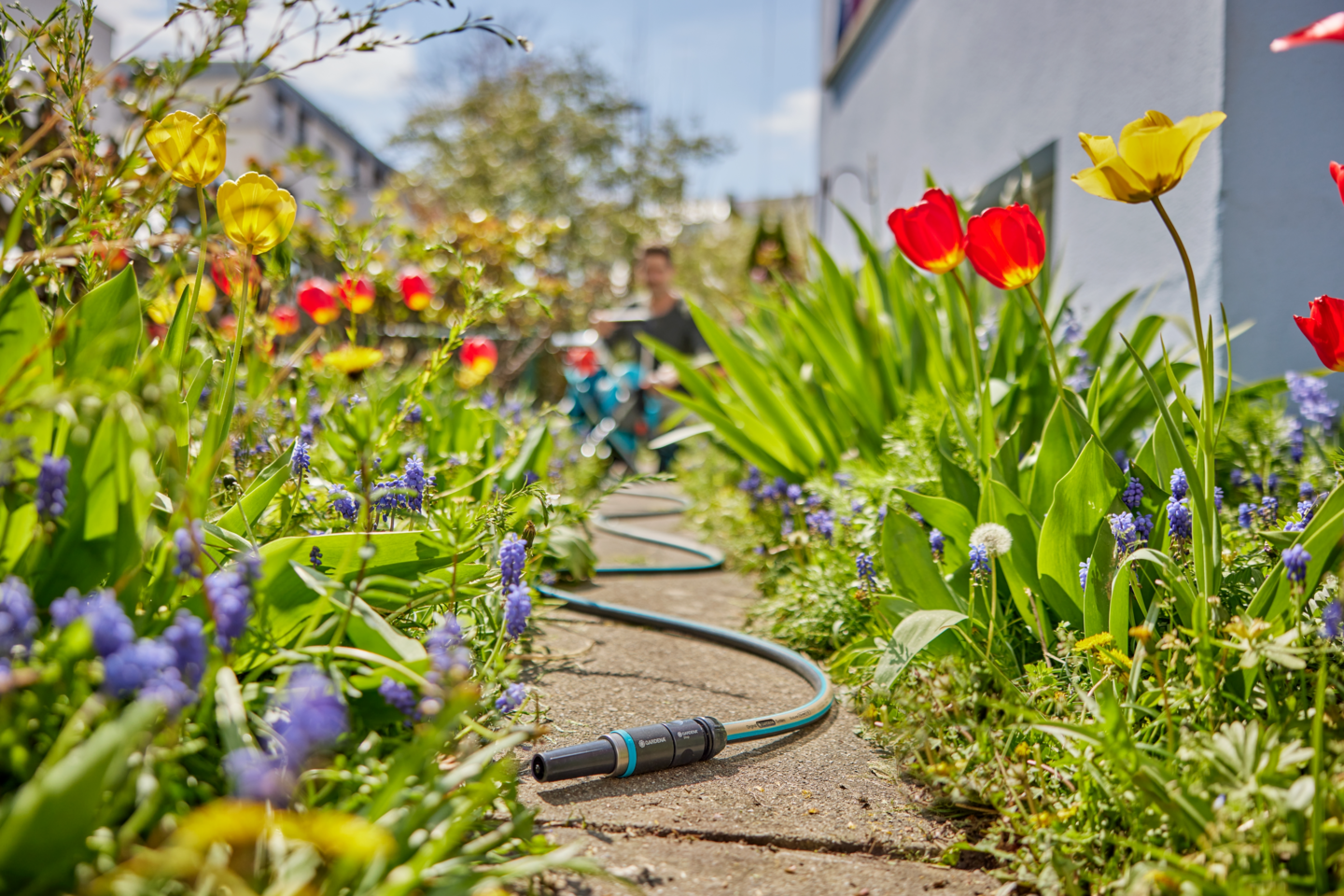 Puutarhaletku Ecoline 13mm 20m set Gardena 18931-20