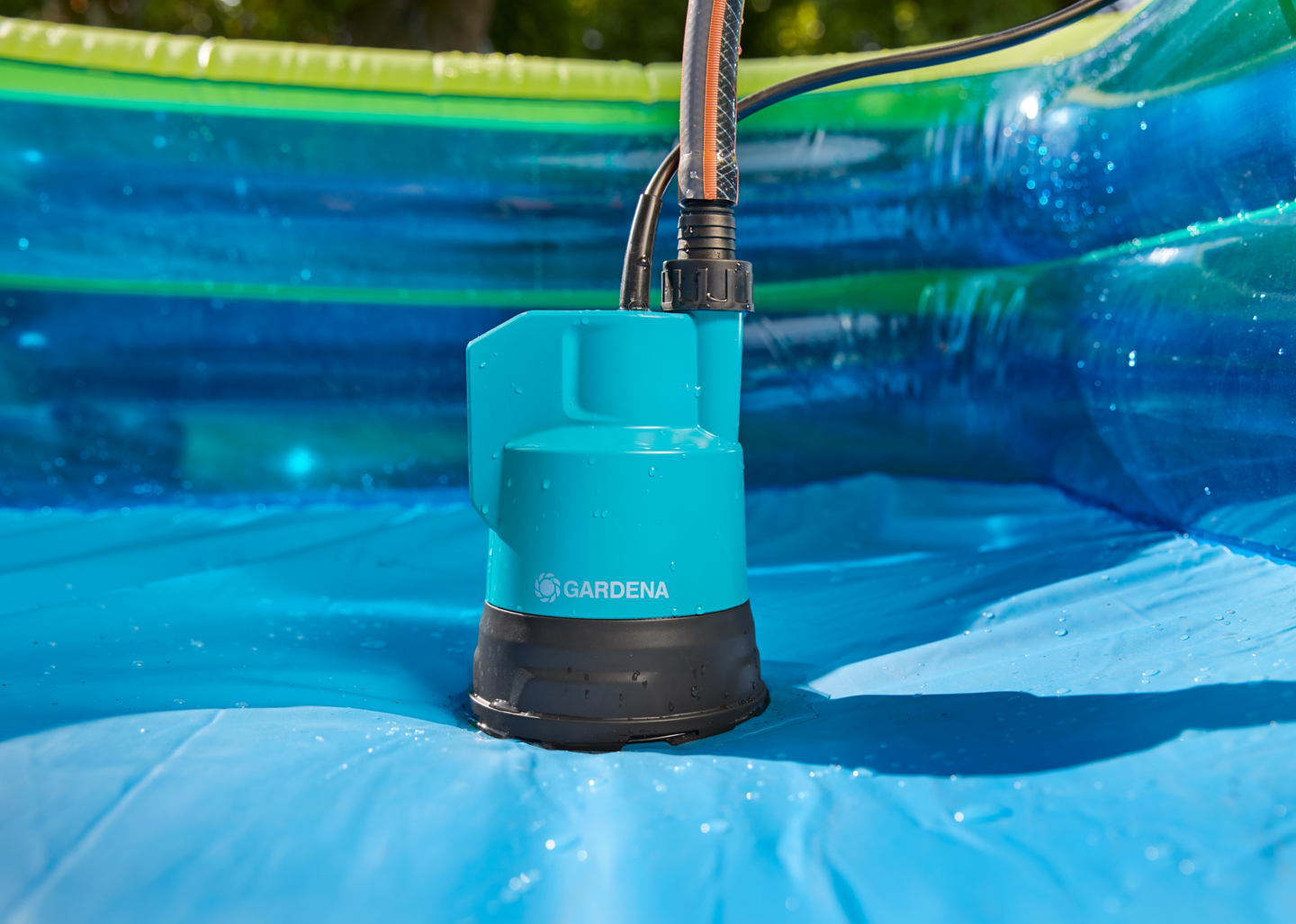 Akkusadevesipumppu Gardena 2000/2 18V P4A runko