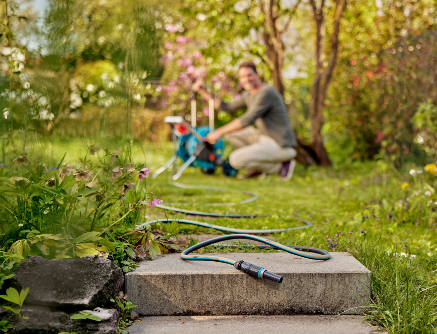 Puutarhaletku Ecoline 13mm 20m set Gardena 18931-20