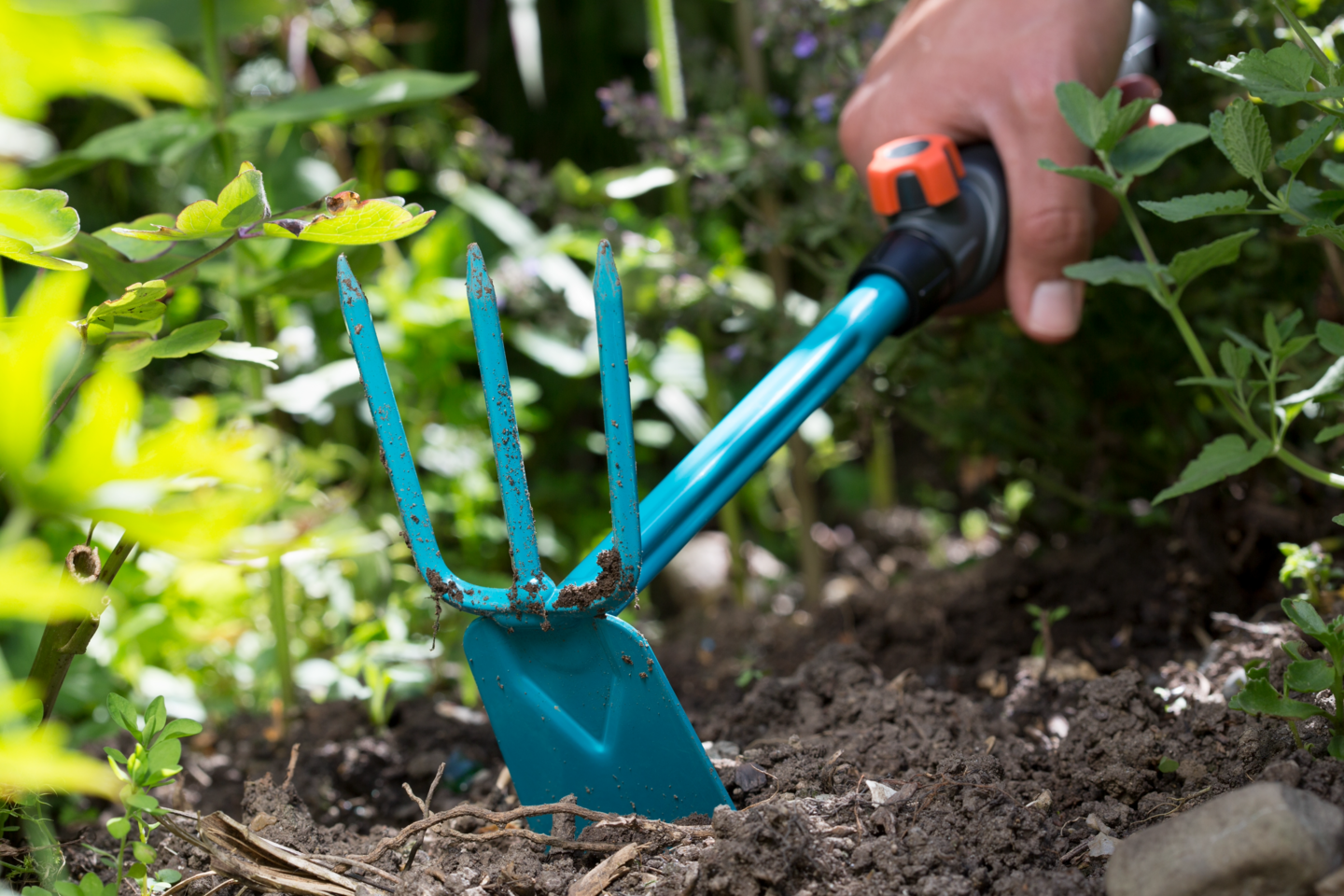 Puutarhakuokka Gardena combisystem 3-piikkiä 08915-20