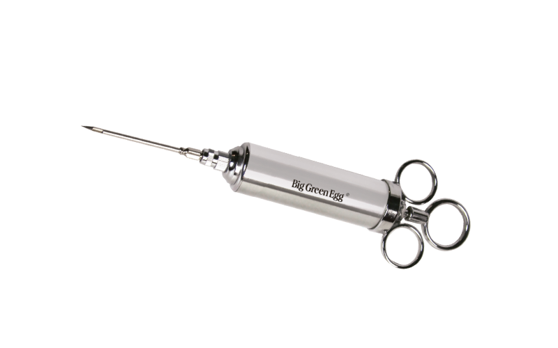 Marinadiruisku Big Green Egg ruostumaton teräs 2 neulaa