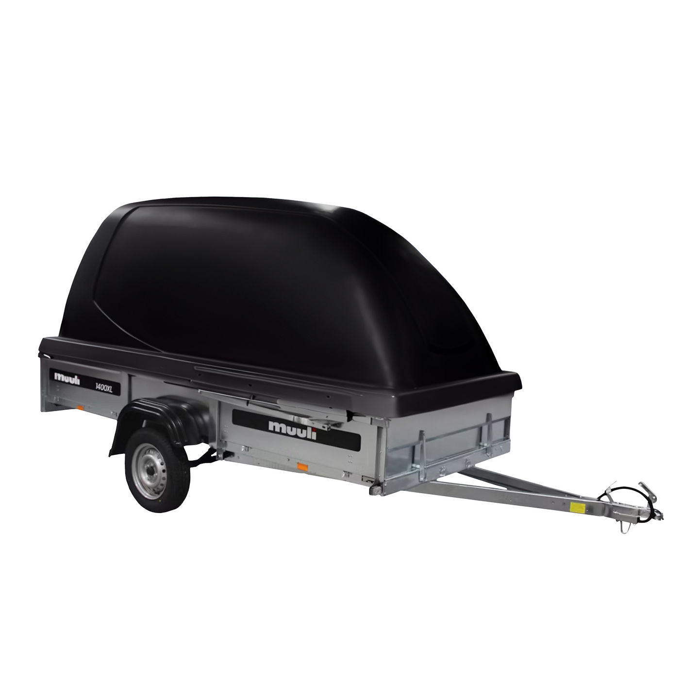 Peräkärry Muuli 1400XL + musta Juncar-kuomu 120cm