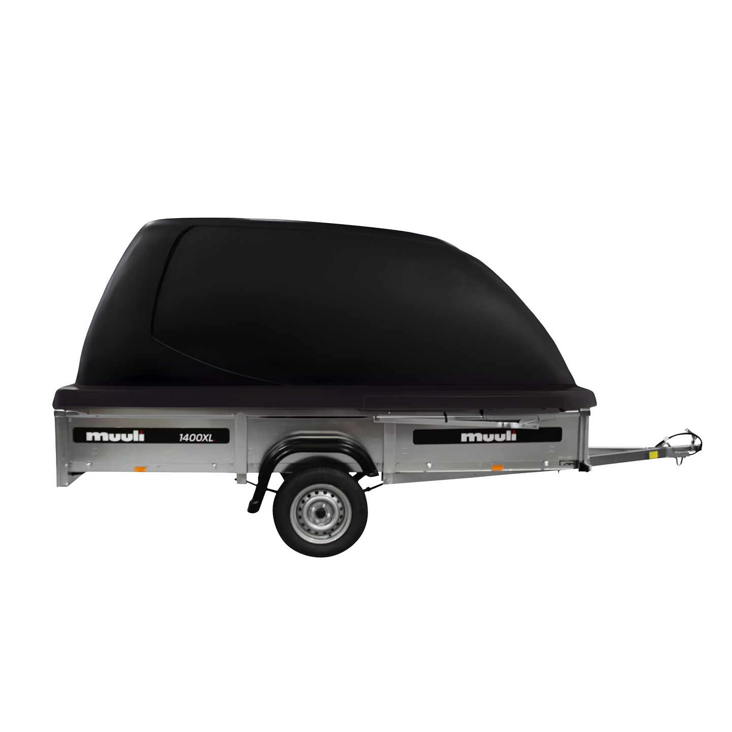 Peräkärry Muuli 1400XL + musta Juncar-kuomu 120cm