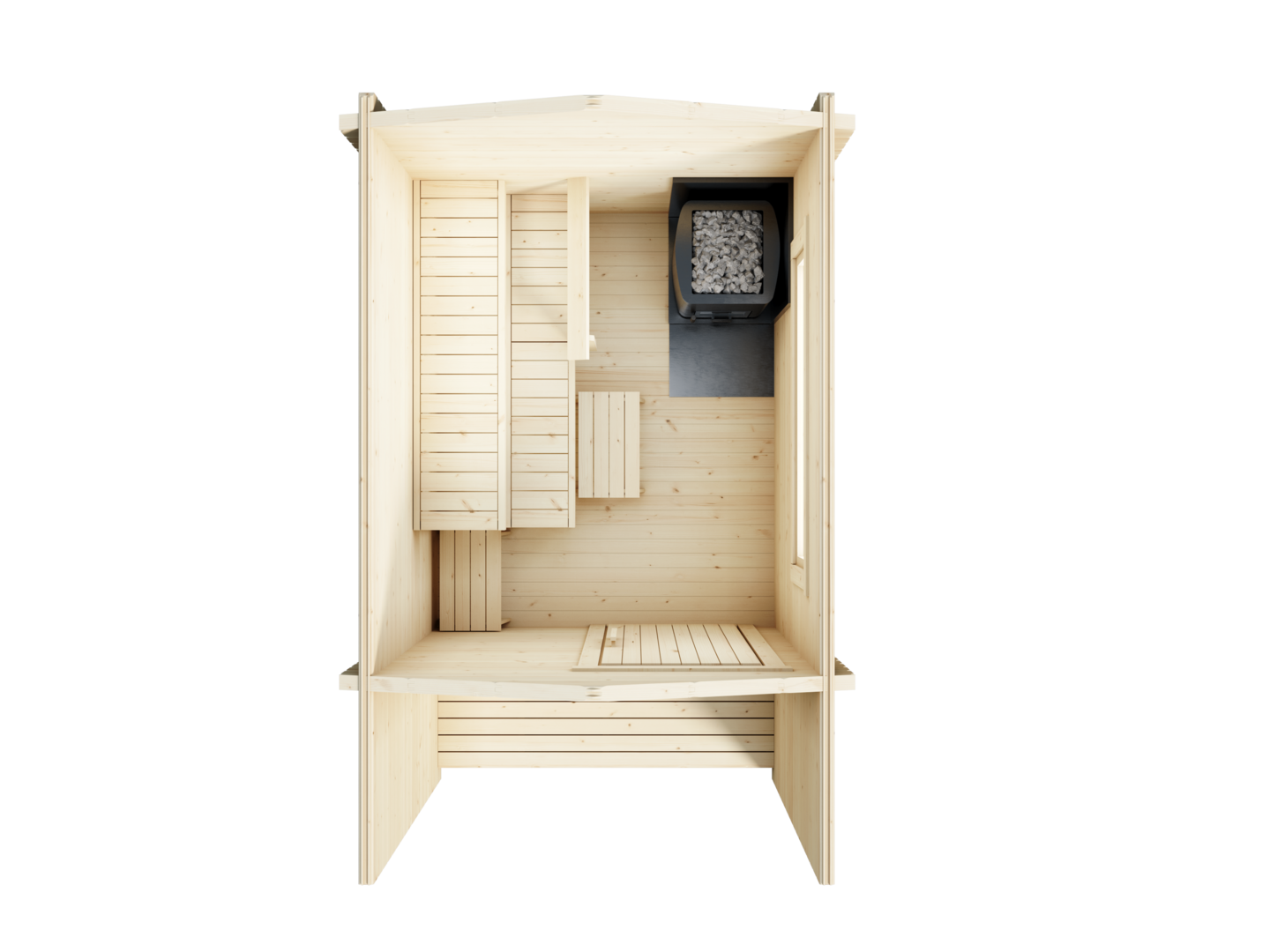 Pihasauna Luoman Riekko 5,9 m² + terassi