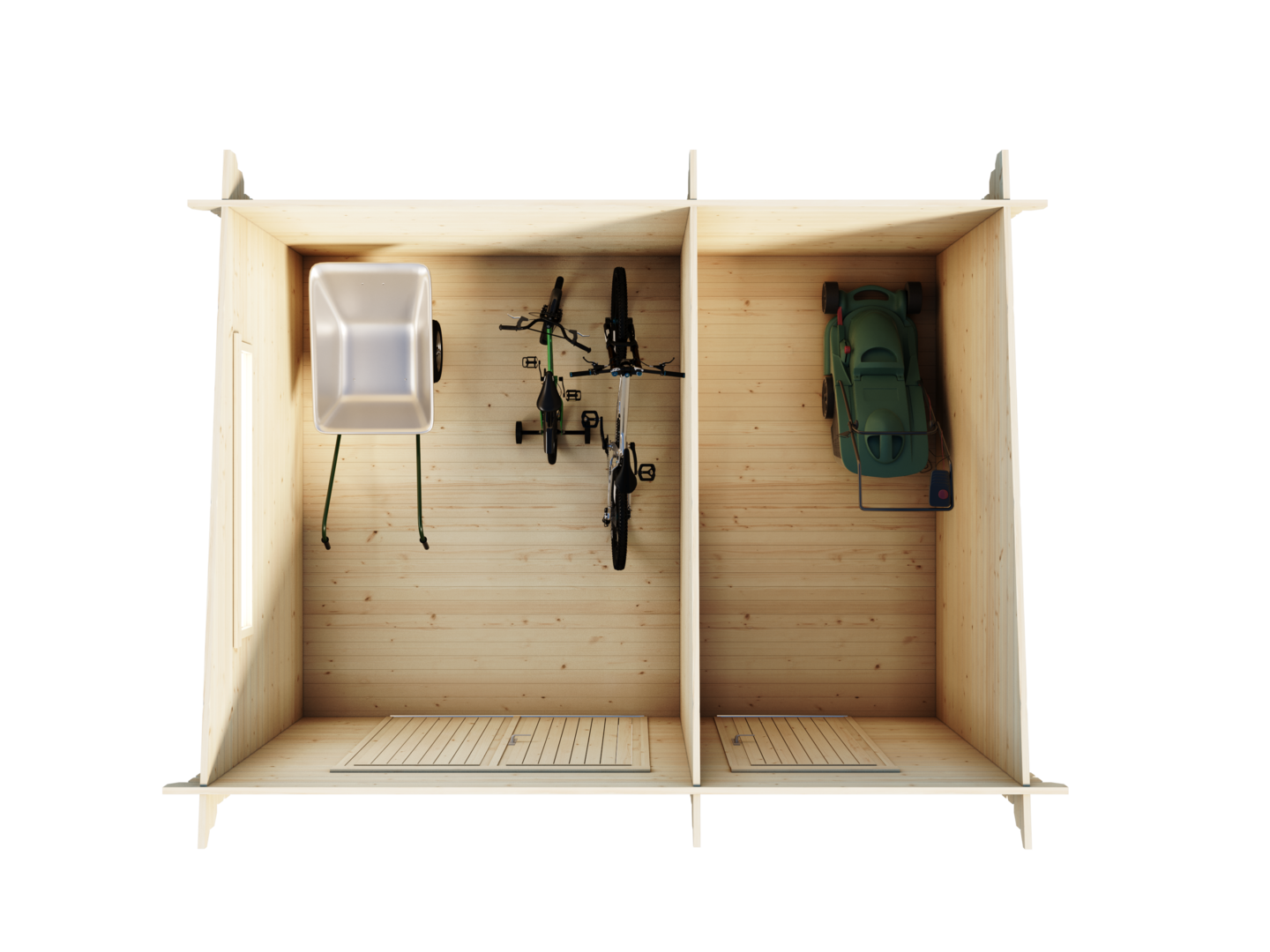 Pihavarasto Lillevilla Seili 12,3m²