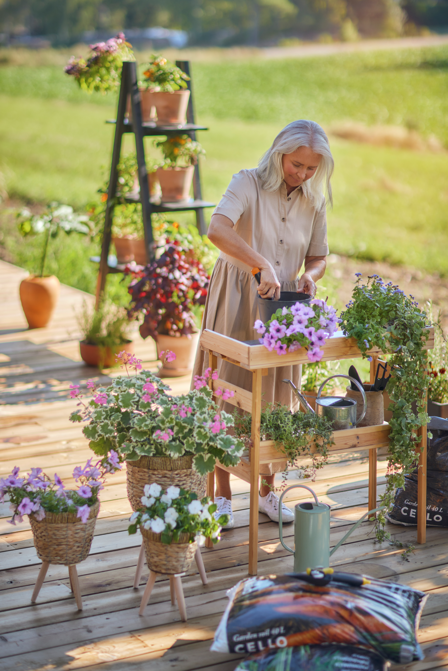 Puutarhamulta Cello 40l