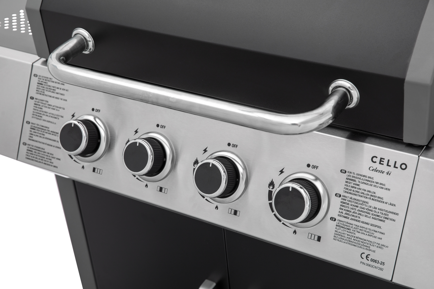 GASOLGRILL CELLO CELESTE 4I