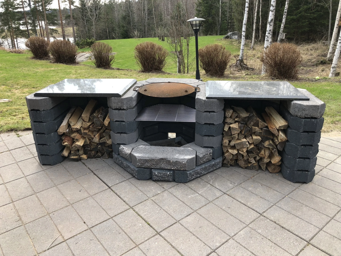 Valligrilli HB Basic musta