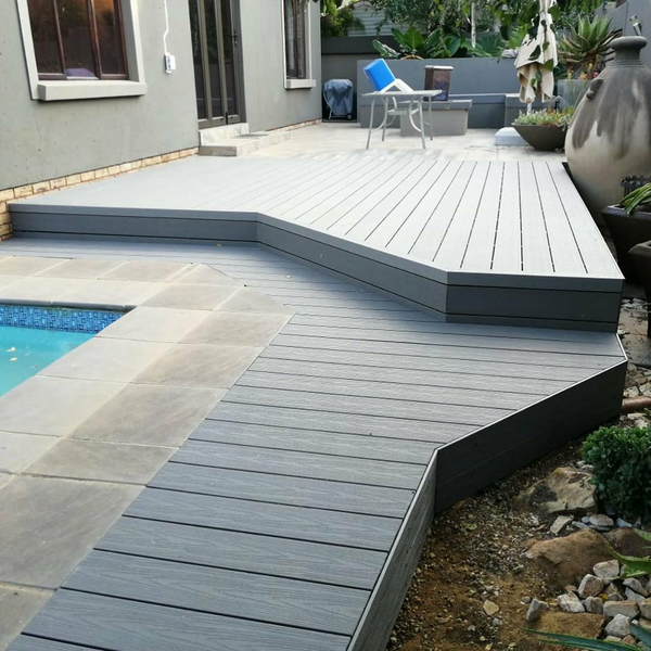 Komposiittiterassilauta Cello 22x140x3850 Nordic Breeze 2-puoleinen G10/S12