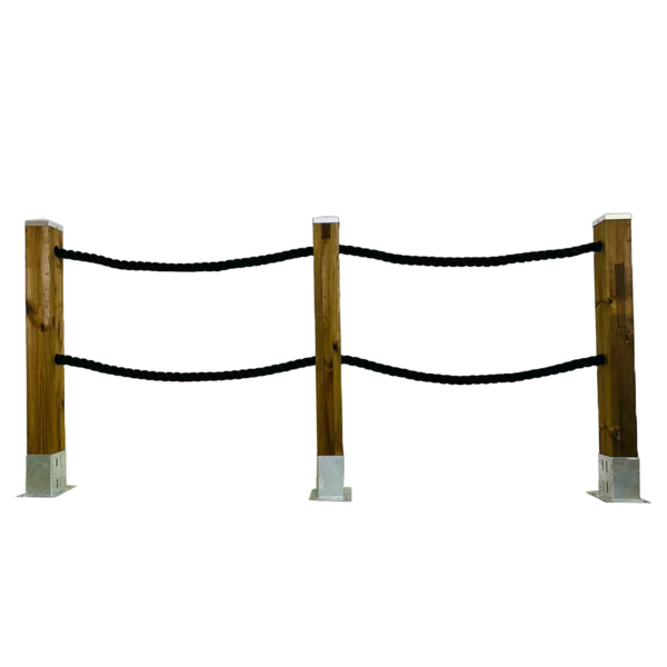 Terassin köysikaide Patio 4m ruskea