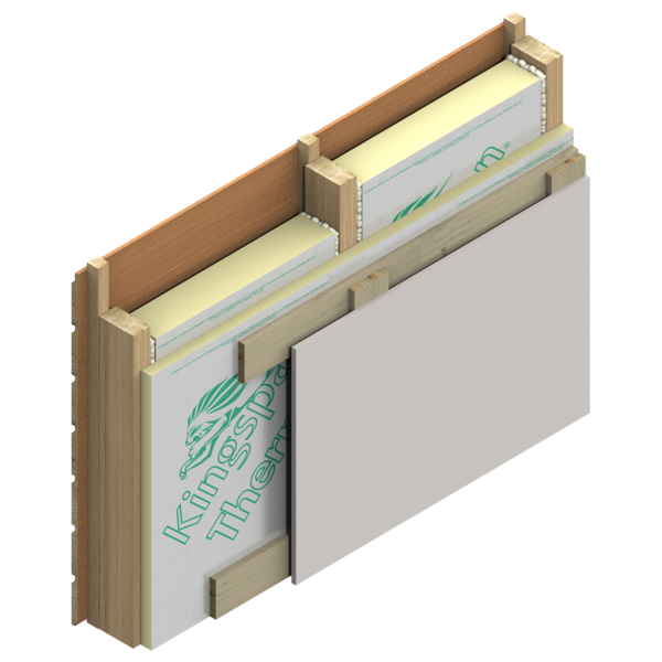 Eristyslevy Kingspan Therma TP10 100x1200x2400mm pontattu