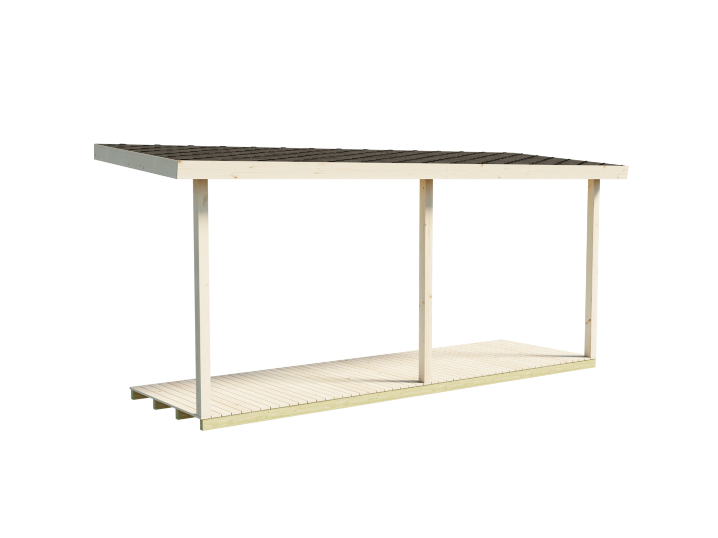 Etukatos Lillevilla 7,3m²