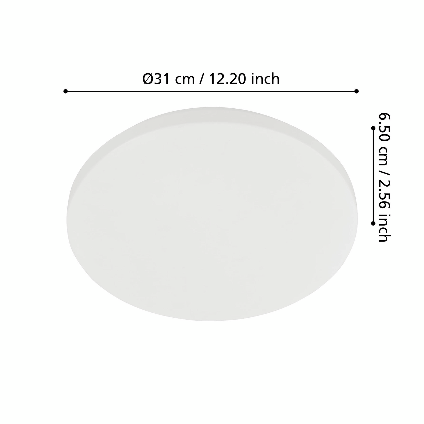 Kattovalaisin EGLO EXPERT Approdo 18W led halk. 310mm valkoinen