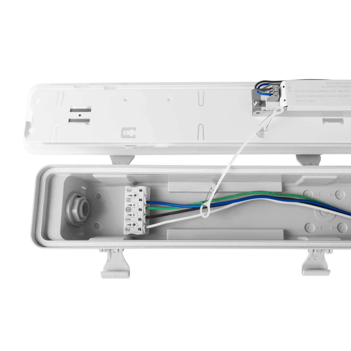 Yleisvalaisin EGLO EXPERT Prime 24W led 1190x85mm harmaa/valkoinen