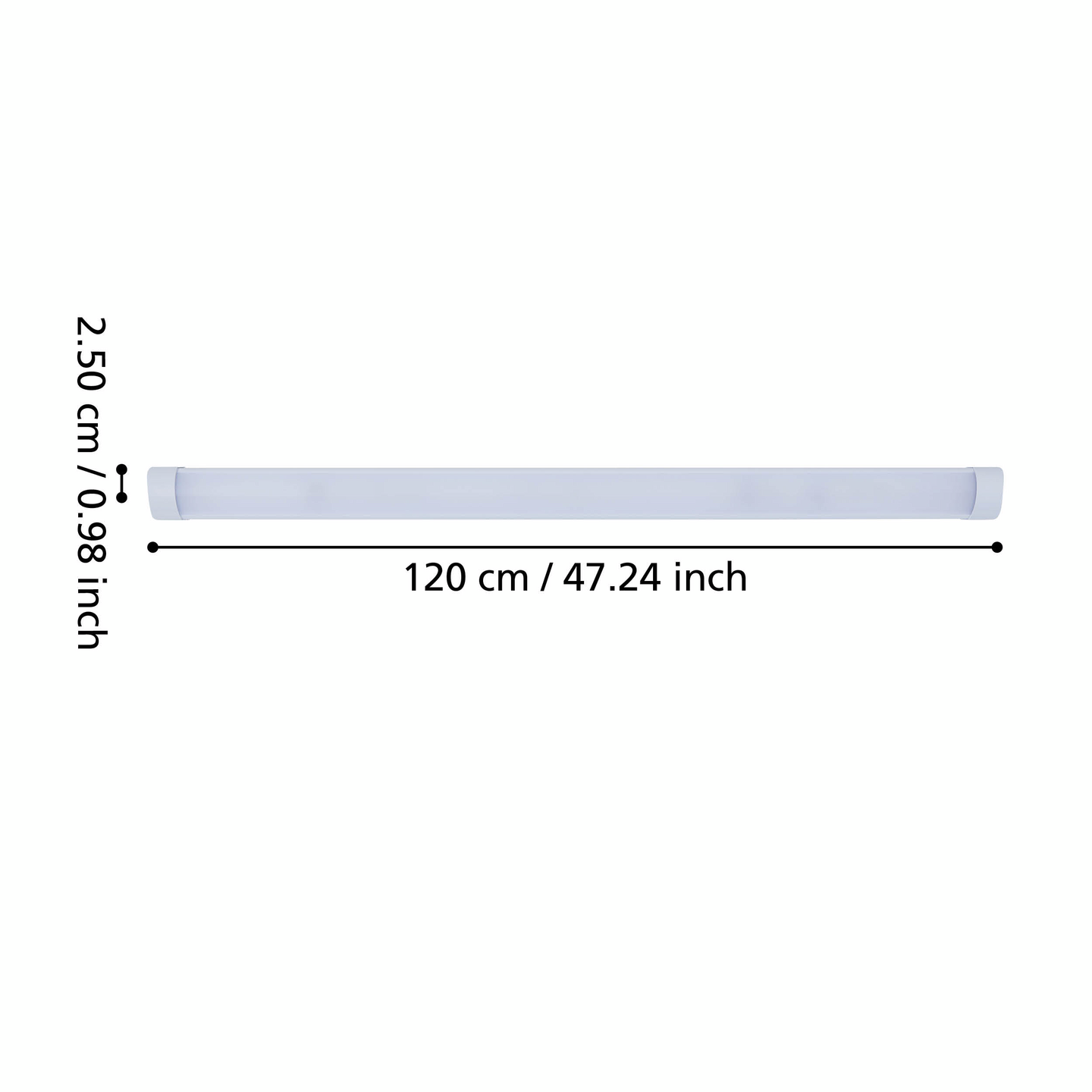 Työpistevalaisin EGLO EXPERT Sicciarotta 36W led 1200x75mm valkoinen