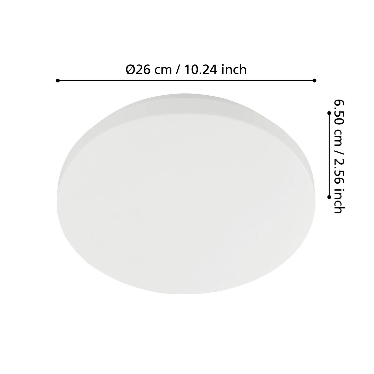 Kattovalaisin EGLO EXPERT Approdo 12W led halk. 260mm valkoinen