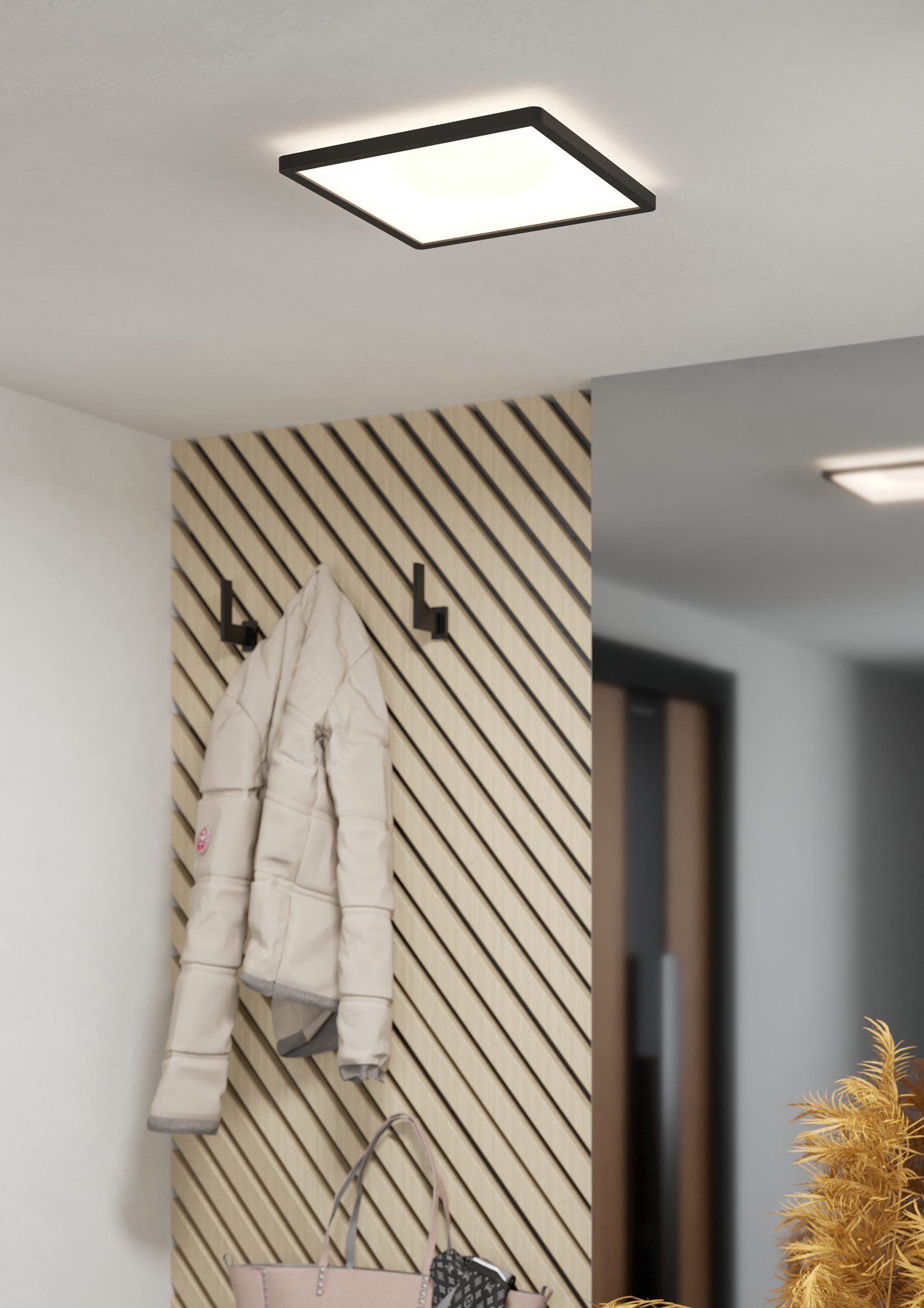 Kattovalaisin EGLO EXPERT Minerario 16,4W led 290x290mm musta