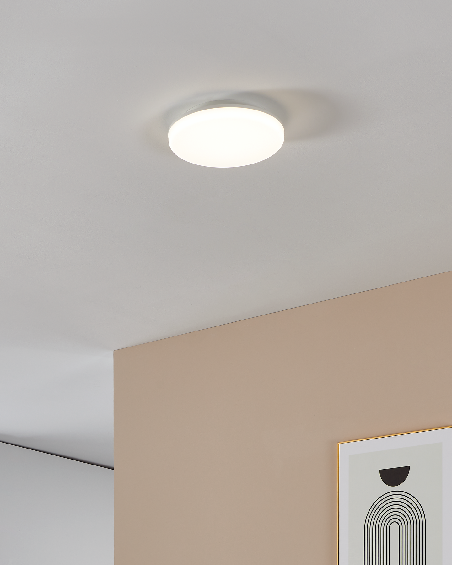 Kattovalaisin EGLO EXPERT Castagneto 16,5W led halk. 260mm valkoinen