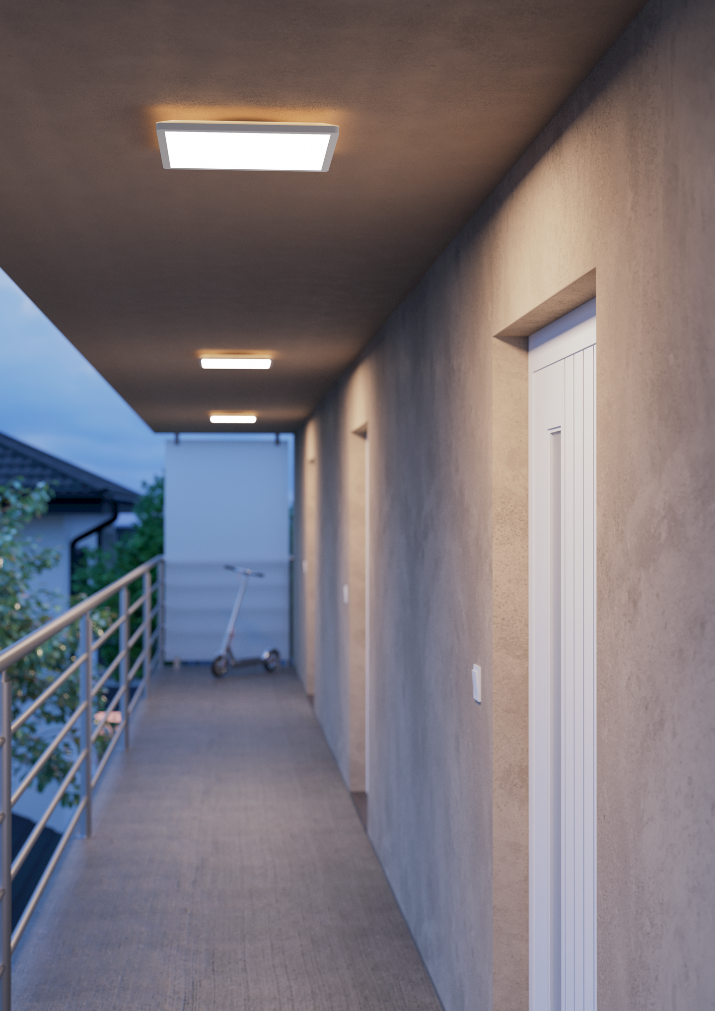 Kattovalaisin EGLO EXPERT Minerario 20,4W led 390x390mm valkoinen