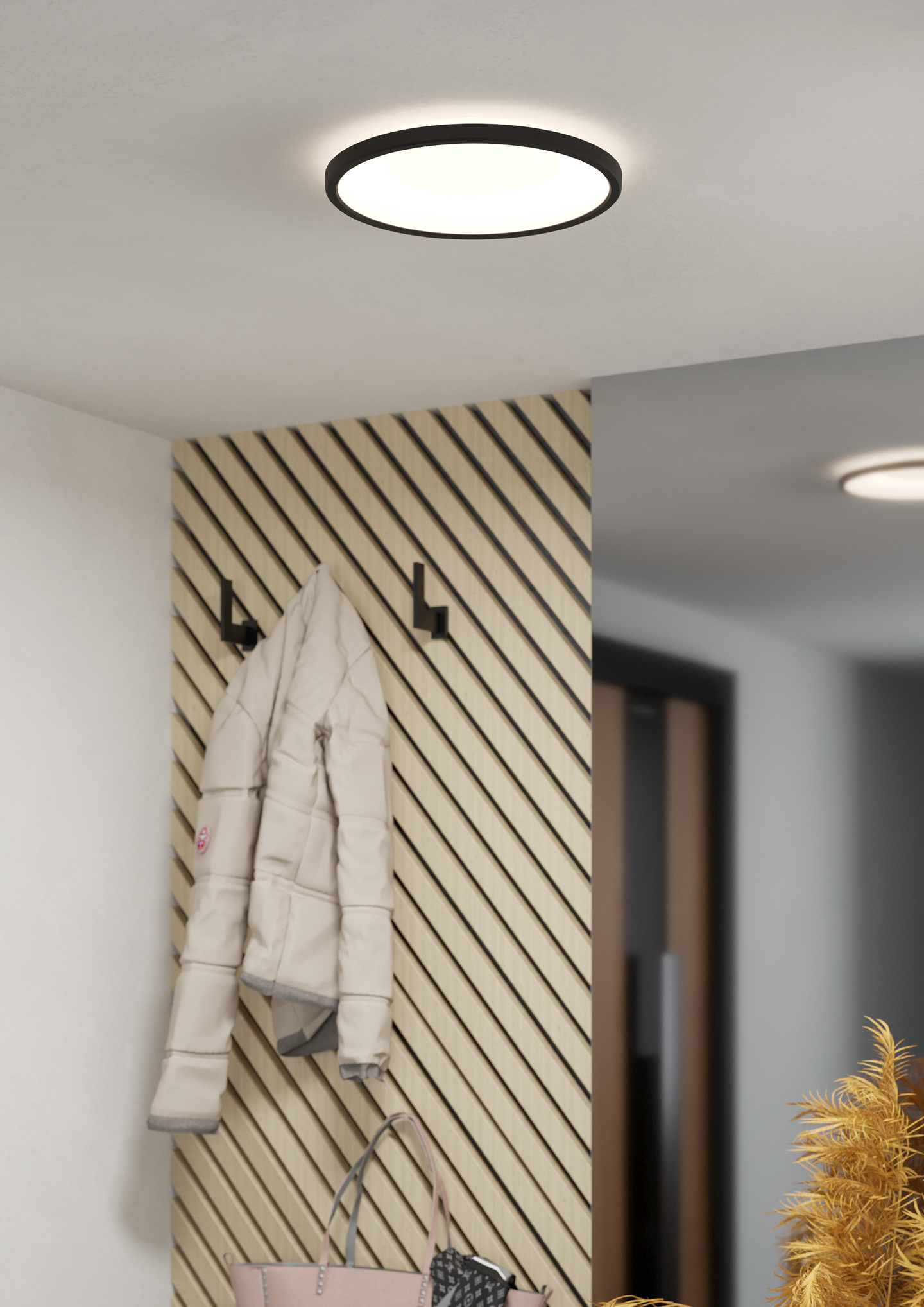 Kattovalaisin EGLO EXPERT Minerario16,4W led halk. 300mm musta