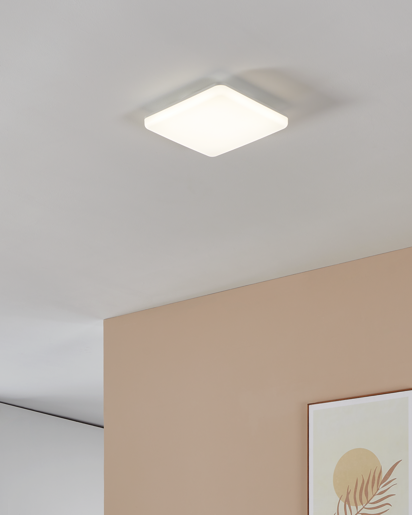 Kattovalaisin EGLO EXPERT Castagneto 16,5W led 260x260mm valkoinen