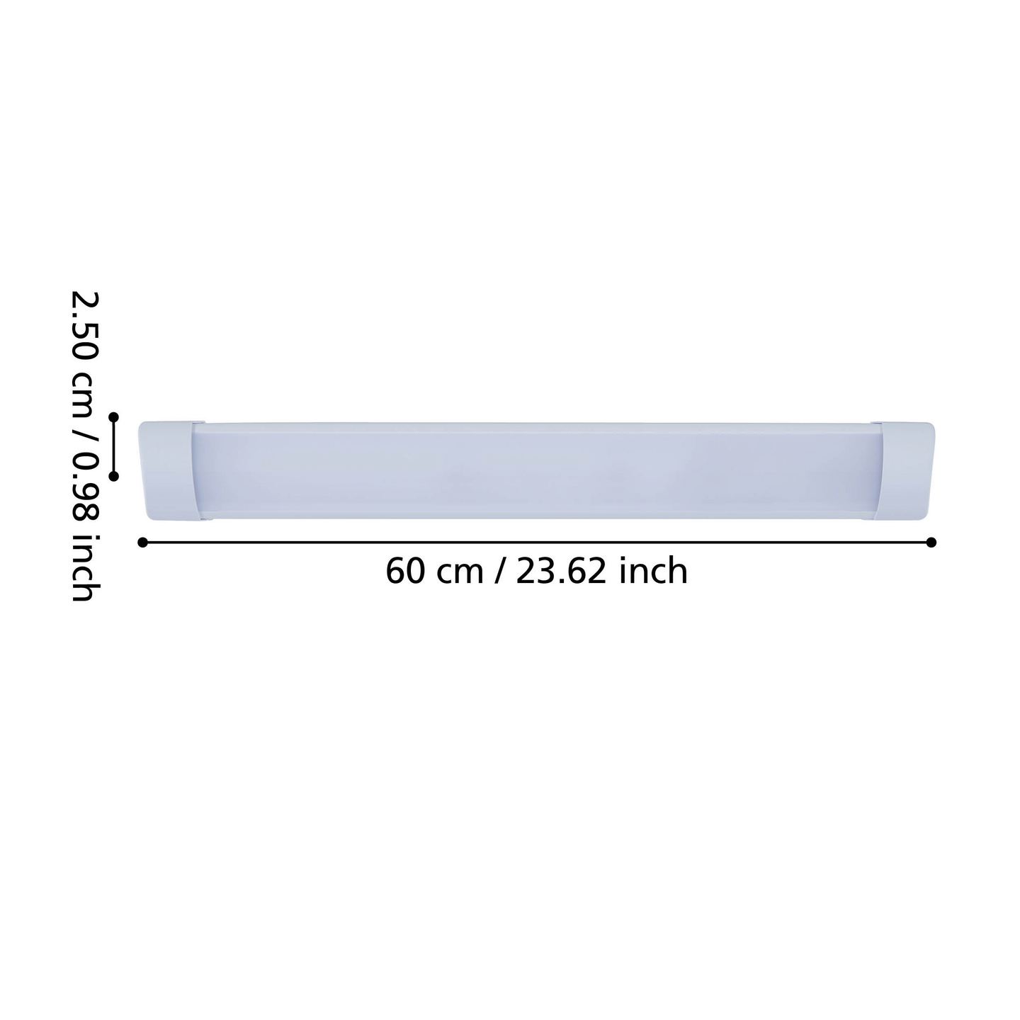 Työpistevalaisin EGLO EXPERT Sicciarotta 18W led 600x75mm valkoinen