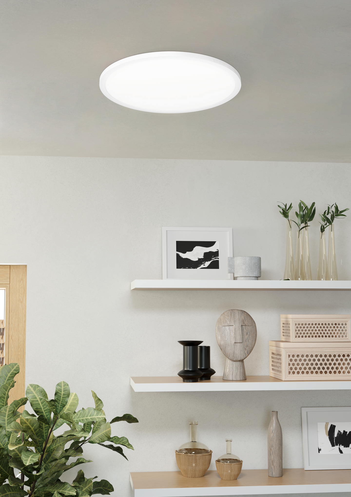 Kattovalaisin EGLO EXPERT Minerario 20,2W led halk. 390mm valkoinen