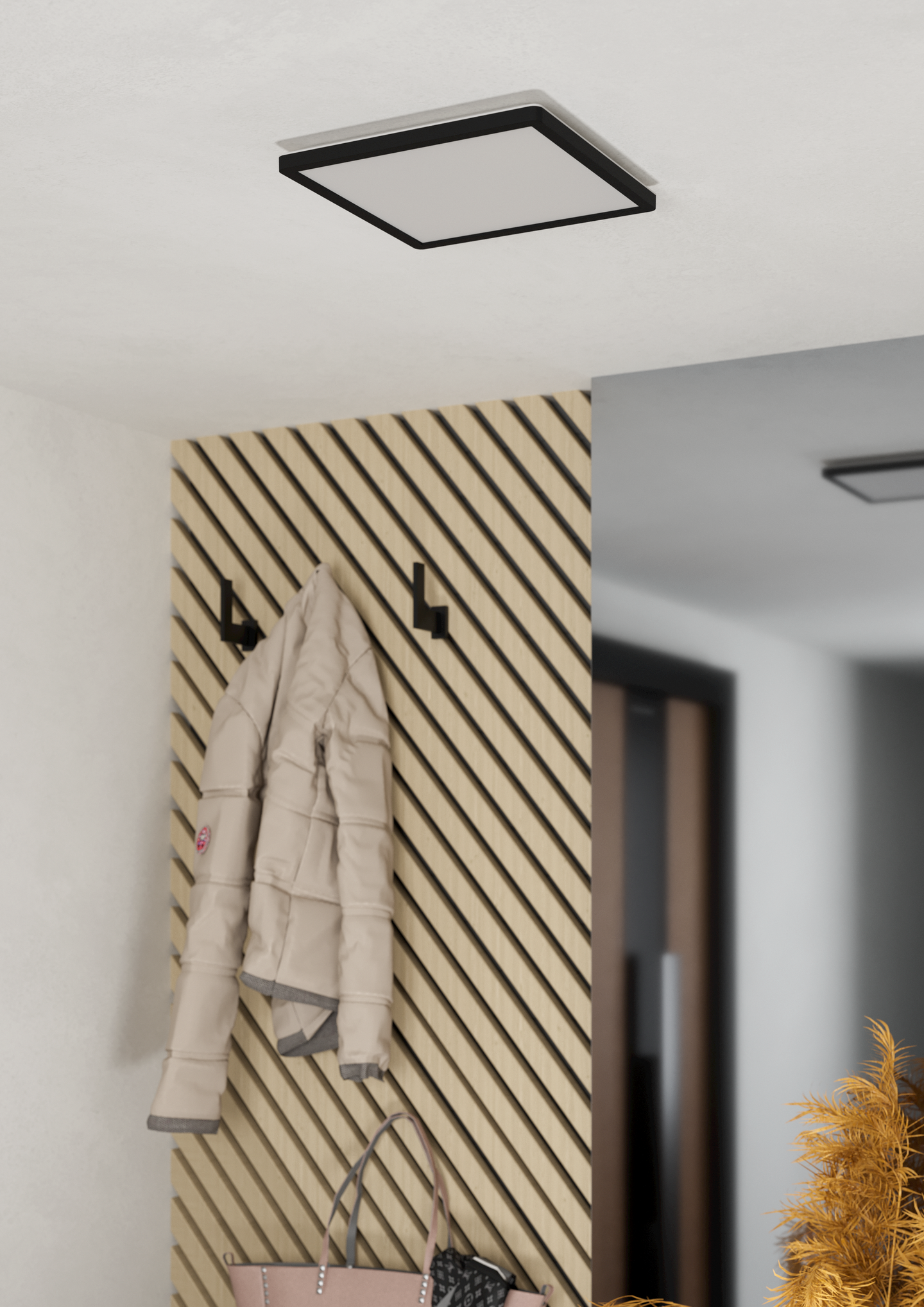 Kattovalaisin EGLO EXPERT Minerario 16,4W led 290x290mm musta