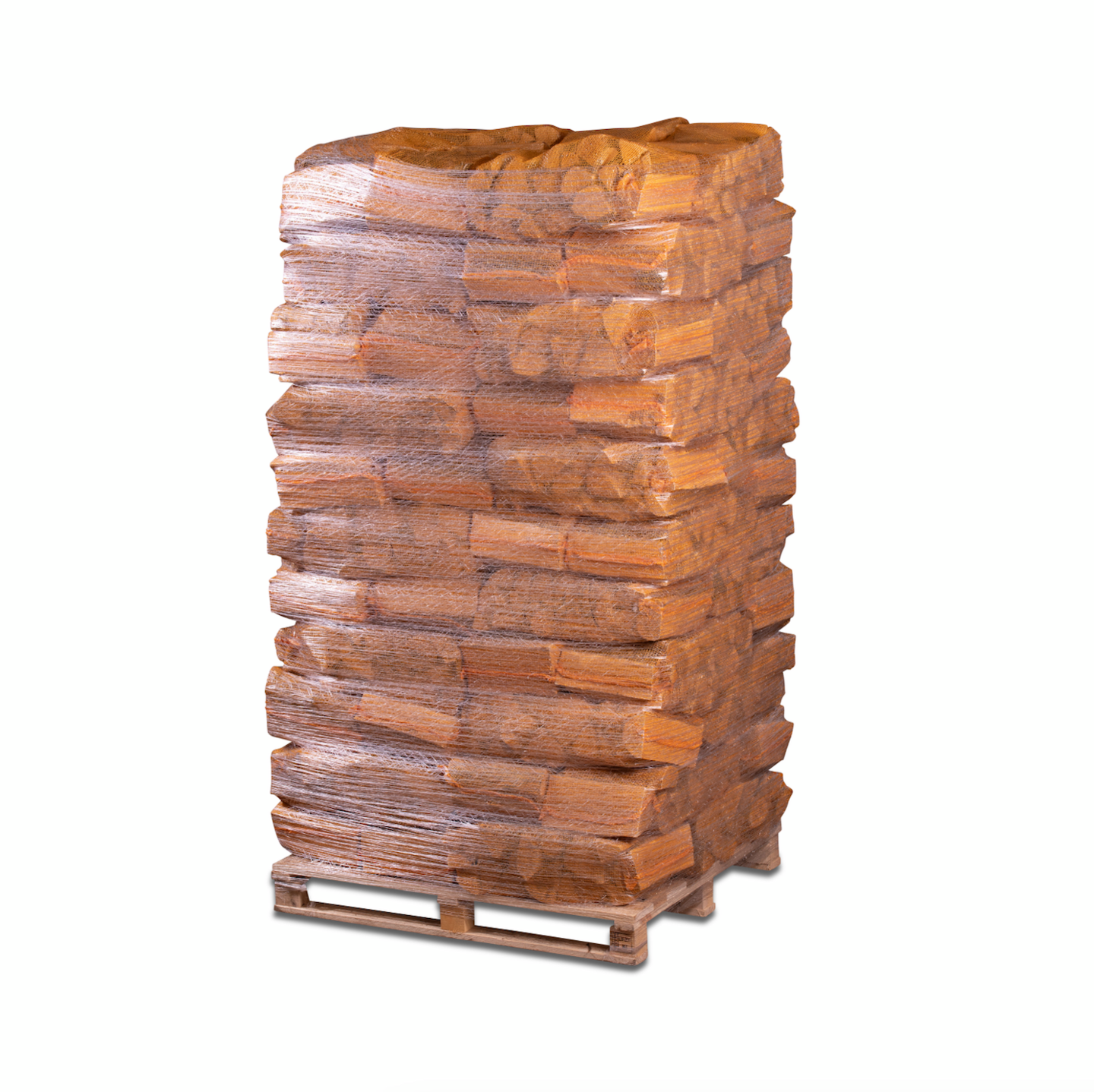 Koivuklapi RaWood Export 40l verkkosäkissä