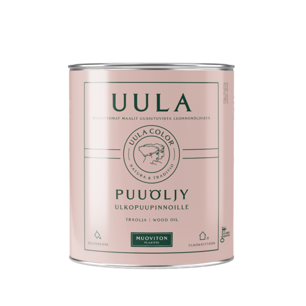 Uula Puuöljy väritön 0,9L