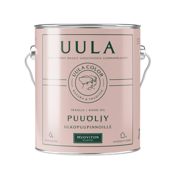 Uula Puuöljy väritön 2,7L